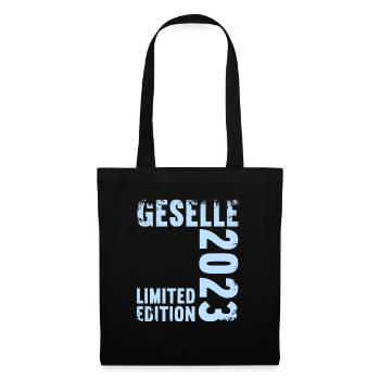 Geselle Gesellenprüfung bestanden Gesellen - Stoffbeutel - Schwarz - Vorne