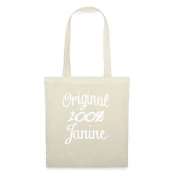 Original 100% Janine - Tote Bag - nature - Front