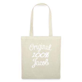 Original 100% Jacob - Stoffbeutel - Natur - Vorne