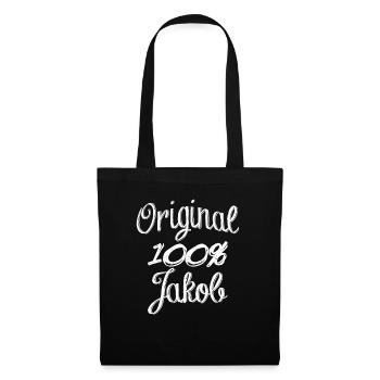 Original 100% Jakob - Tote Bag - black - Front