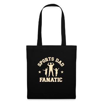 Sports Dad Fathers Day Sport Team Fan Hobby - Tote Bag - black - Front