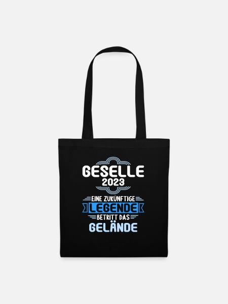 Geselle Gesellenprüfung bestanden Gesellen - Stoffbeutel - Schwarz