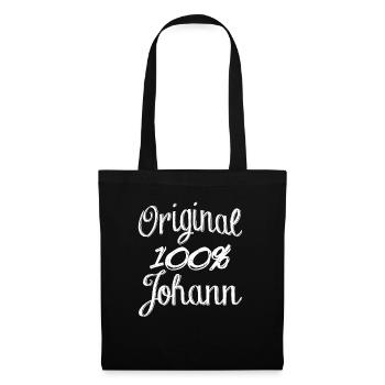 Original 100% Johann - Tote Bag - black - Front