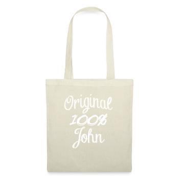 Original 100% John - Stoffbeutel - Natur - Vorne