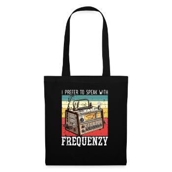 Ham Radio Operator Morse Code Radioactivity - Tote Bag - black - Front