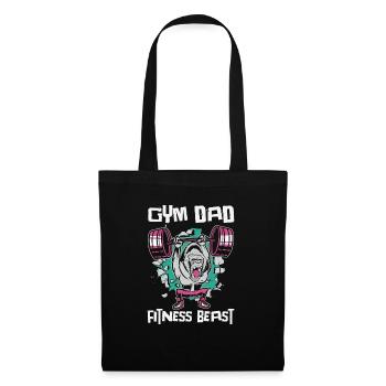 Fitness Fathers Day Gym Workout Training Coach - Tote Bag - black - Front