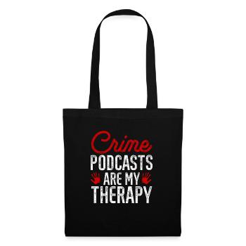Wahre Verbrechen Podcaster True Crime Podcast - Tote Bag - black - Front