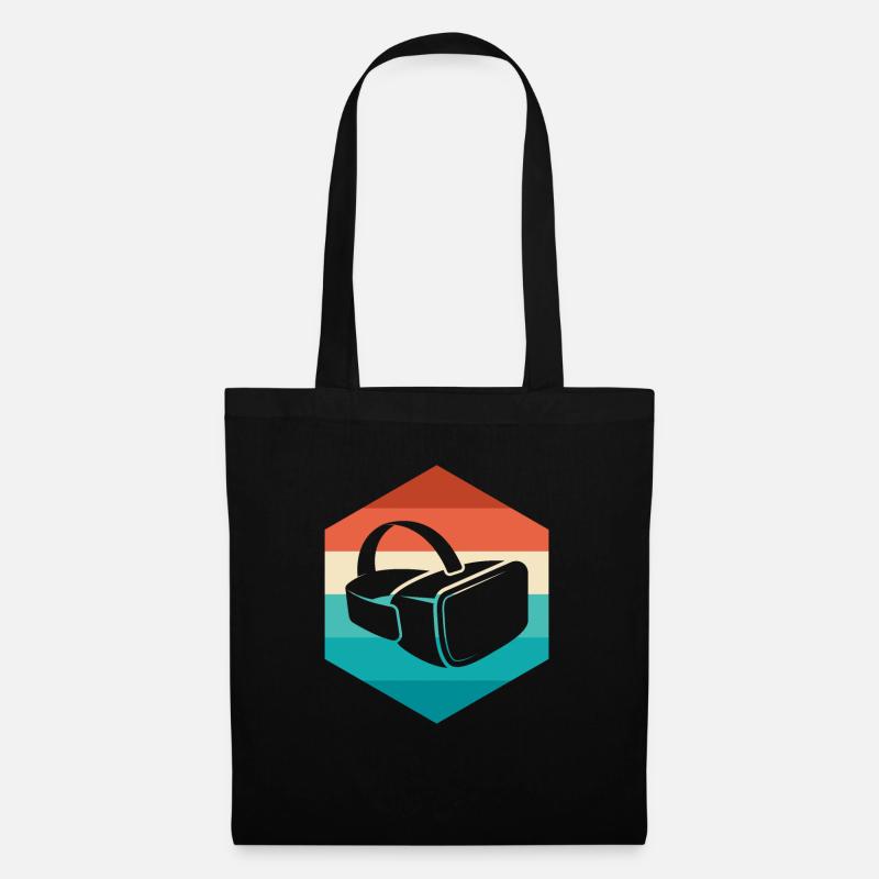 Virtual Reality VR Gift - Tote Bag - black
