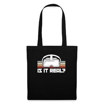 Virtual Reality VR Gift - Tote Bag - black - Front