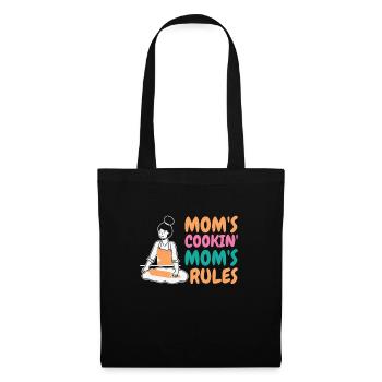 Fête des mères Vacances Grand-mère Cuisine Maman - Sac en tissu - noir - Devant