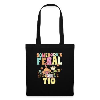 Quelqu’un Feral Tio Oncle Espagnol Famille Sauvage - Sac en tissu - noir - Devant