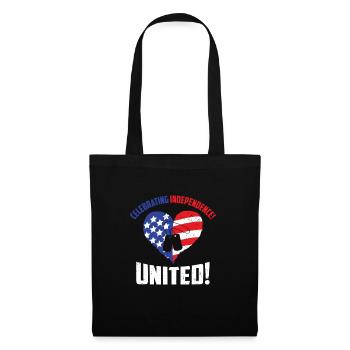 USA Independence Military Heroes Soldier Freedom - Tote Bag - black - Front