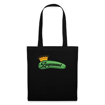Zucchini - Stoffbeutel - Schwarz - Vorne