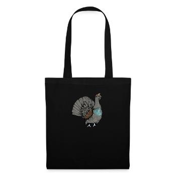 Capercaillie I Chicken bird capercaillie motif for hunter - Tote Bag - black - Front