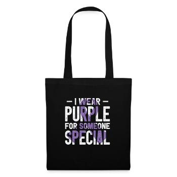 Infirmière Alzheimer’s Awareness Medical - Sac en tissu - noir - Devant