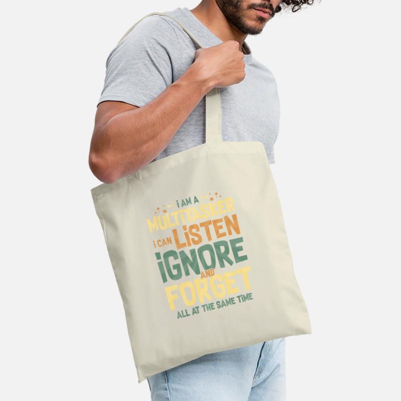 Humorous I Am A Multitasker developer Tote Bag