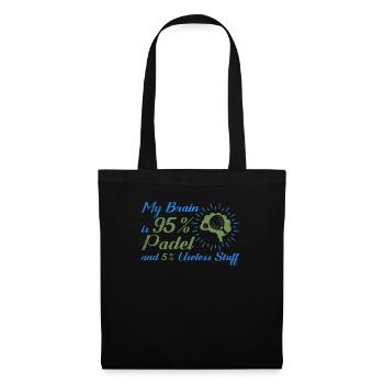 Padel Sport Court Training Padel Players - Tote Bag - black - Front