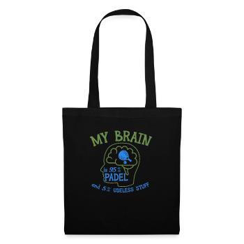 Padel Sport Court Training Padel Players - Tote Bag - black - Front