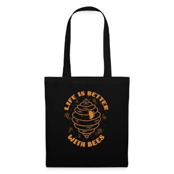 Beekeeper Bees Insects Flowers Bee Lover Plants - Tote Bag - black - Front