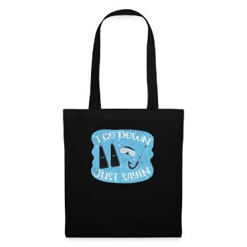 Scuba Diving Snorkeling Diving Enthusiast - Tote Bag - black - Front