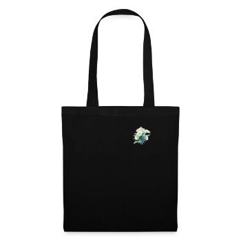 Cool Floral Flowers Patch Vintage Daisy Lover Pun - Tote Bag - black - Front