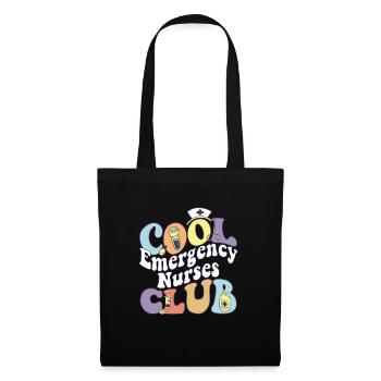 Cool Emergency Nurses Club Registered ER Nurse - Tote Bag - black - Front