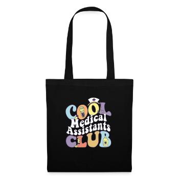 Cool Medical Assistants Club Registered Nurse - Stoffbeutel - Schwarz - Vorne