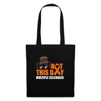 Mme Not Today - Sclérose en plaques - Sac en tissu - noir - Devant