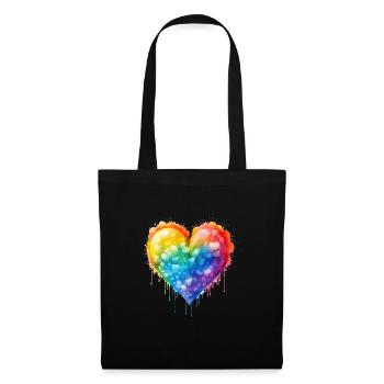 Love in All Colors-LGBT Pride - Tote Bag - black - Front