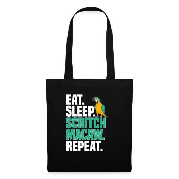 Yellow-breasted Macaw Parrot Blue And Yellow Macaw - Tote Bag - black - Front