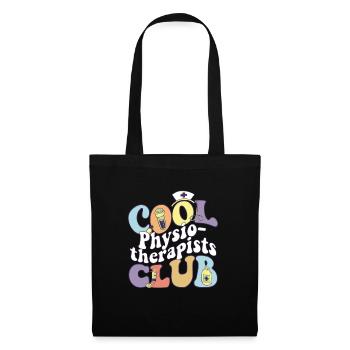 Cool Physiotherapists Club Physical Therapist PT - Tote Bag - black - Front