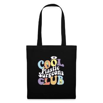 Cool Plastic Surgeons Club Chirurgie Escouade Cosmétique - Sac en tissu - noir - Devant