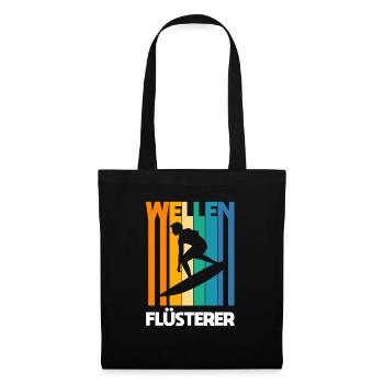 Schullehrerin Lehrerin - Stoffbeutel - Schwarz - Vorne