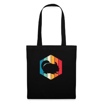 Chinchillas Quote Funny Chinchilla - Tote Bag - black - Front