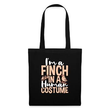 Zebra Finches Bird Zebra Finch - Tote Bag - black - Front