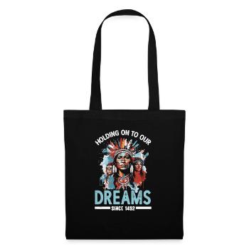 Journée des Amérindiens autochtones - Sac en tissu - noir - Devant