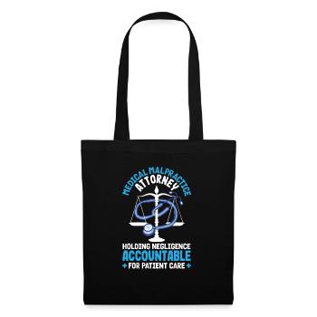 Medical Malpractice Attorney Patient Care - Tote Bag - black - Front