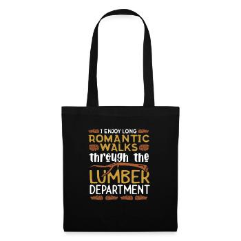 Turning Wood Lathe Lathe - Tote Bag - black - Front