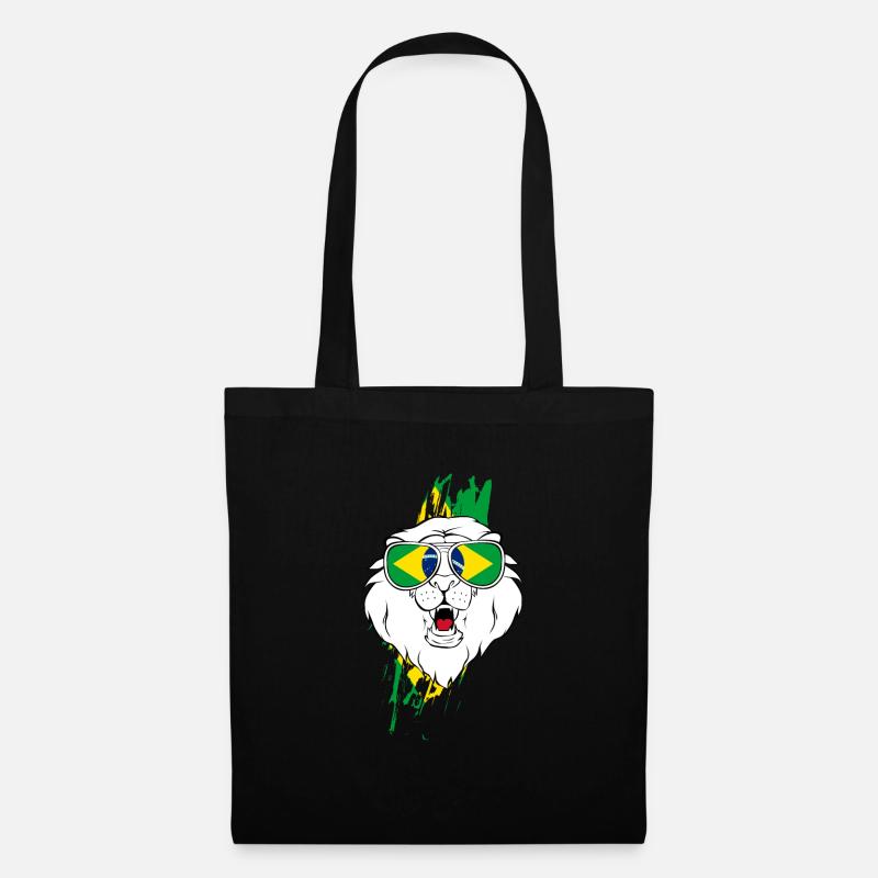 Brasilien - Stoffbeutel - Schwarz