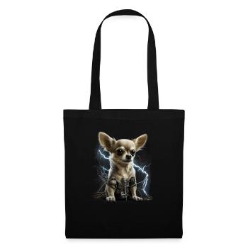 Chihuahua | Electrician Worker Electrical Job Dog - Tote Bag - black - Front