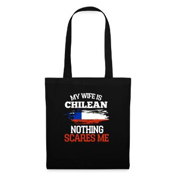 Chili - Sac en tissu - noir - Devant