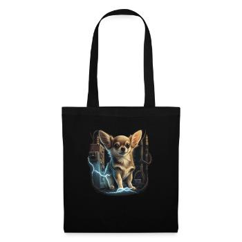 Chihuahua | Electrician Worker Electrical Job Dog - Tote Bag - black - Front