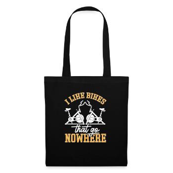 Indoor Cycling Bike Workout - Tote Bag - black - Front