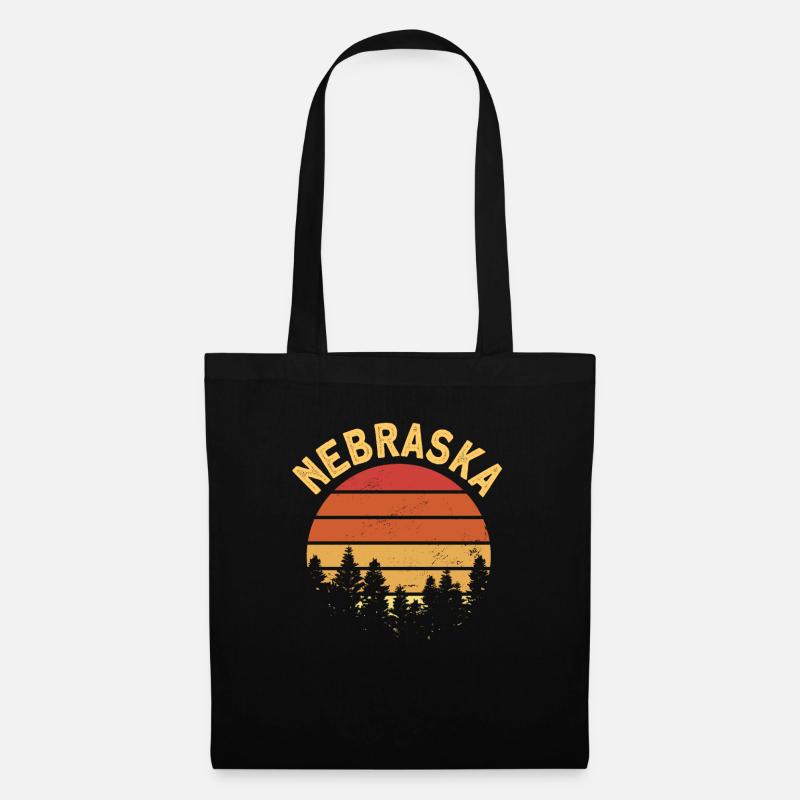 Nebraska - Sac en tissu - noir