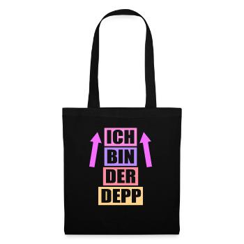 Junggesellenabschied Poltern Polterabend JGA - Stoffbeutel - Schwarz - Vorne
