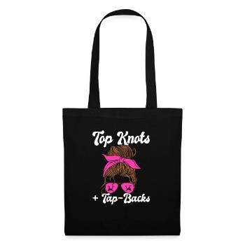 Indoor cycling bike workout - Tote Bag - black - Front