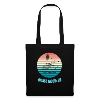 Cruise mode activated: Adopt holiday vibes - Tote Bag - black - Front