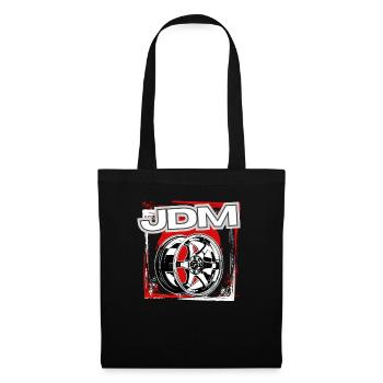 Jdm / Tuning / Turbolader / Felgen / Chiptuning - Stoffbeutel - Schwarz - Vorne