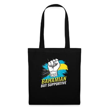 Pas des Bahamas mais un pays de soutien aux Bahamas - Sac en tissu - noir - Devant