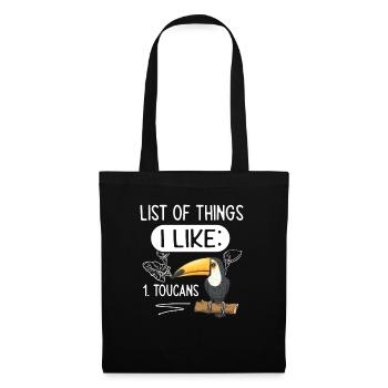 Toucan Bird Rainforest - Tote Bag - black - Front